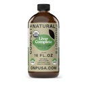 Complete Natural Products Liver Complete - 16oz Glass Bottle, Liver Cleanse and Detox