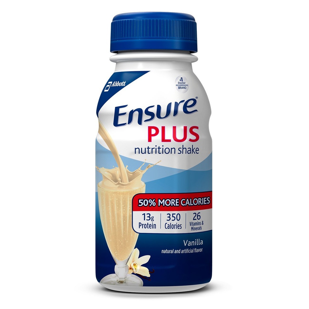 Assure plus de nutrition thérapeutique Vanille Arôme liquide, 27 vitamines, 8 oz – 6 boîtes