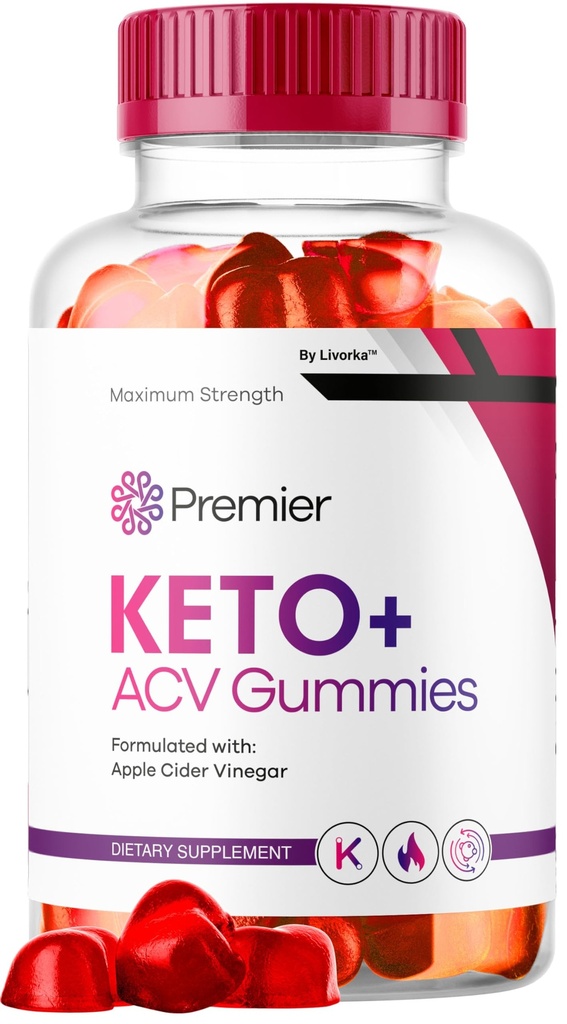 Premier Keto Plus ACV Gummies pour la perte de poids, Premier Keto + ACV Gummies, Premier Keto Plus ACV Keto+ Gummy Extreme, 60 Gummies pour 1 mois