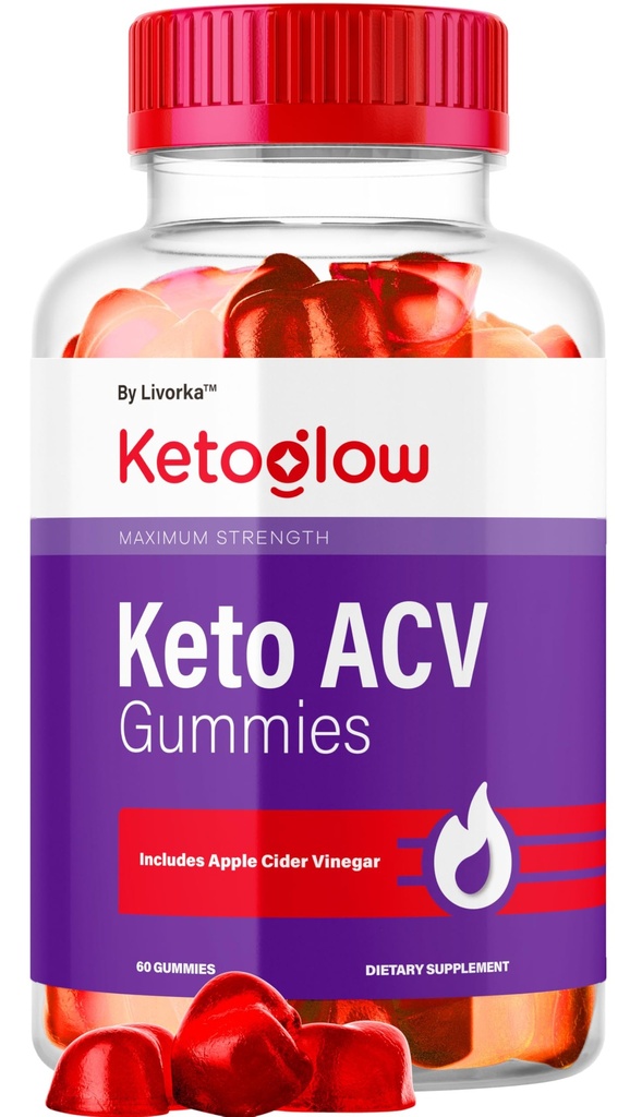 Gummies KetoGlow Keto ACV - Officiel Keto Glow Gummies ACV Premium Tous les Gummys naturels 1050mg, Keto Glow Apple Cider Vinegar Formule avancée, KetoGlow Support Review, 60 Gummies pour 1 mois