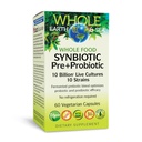 Facteurs naturels Aliments entiers Synbiotiques Pré+Probiotique 10 milliards - Gut biologique et supplément de santé digestif - Non-OGM, sans gluten et sans lait - 60 capsules végétariennes (60 portions)