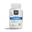 365 par Marché des aliments entiers, L Arginine 500Mg 100 Veggie Caps