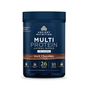 Alimentation ancienne Poudre à base d'animaux multiprotéines + créatine, 26g Protéines, Lactosérum, Brosse osseuse, Peptides de collagène, 5g Monohydrate de créatine, Colostrum et probiotiques, Chocolat noir, 15 portions