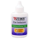 Zymox Otic Enzymatic Ear Solution pour chiens et chats pour soulager les infections de l'oreille sans hydrocortisone, 1,25oz