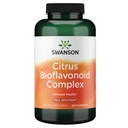 Complexe bioflavonoïde à spectre complet de Swanson - Aide l'absorption de vitamine C et favorise la santé immunitaire - Standardisé à 50 % Bioflavonoïdes orange amère - (250 capsules) 1 emballage