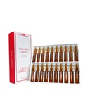 L-Carnitine Dermik 20 Ampoules x 5 ml (3,38 fl oz) formule ciblée conçue pour soutenir le métabolisme des graisses et améliorer l'apparence de la peau dans les zones sujettes à la cellulite et la perte de fermeté.
