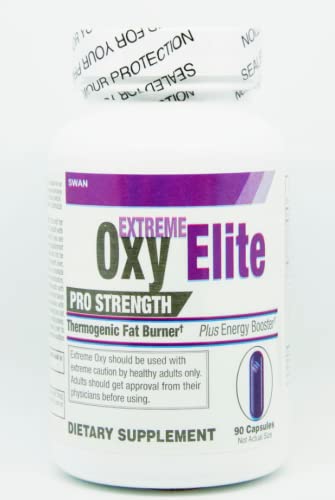 Swan Extreme OxyElite Pro Strength Fat Burners, 90 Compte (paquet de 1)