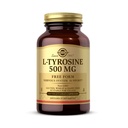 Solgar L-Tyrosine 500 mg, 100 capsules végétales - Soutien du cerveau et du système nerveux - Vegan, sans gluten, sans produits laitiers, casher - 100 portions, emballage standard