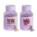 Lemme Curb and Burn - Métabolisme, Cravates Soutien et gestion du poids avec le picolinate de chrome étudié cliniquement, Gynostemme, cannelle, Thé vert, Vitamine B6 & B12 - Sans gluten, 60 Compte Ea