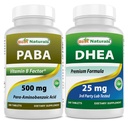 Best Naturals PABA 500 mg & Dhea 25mg