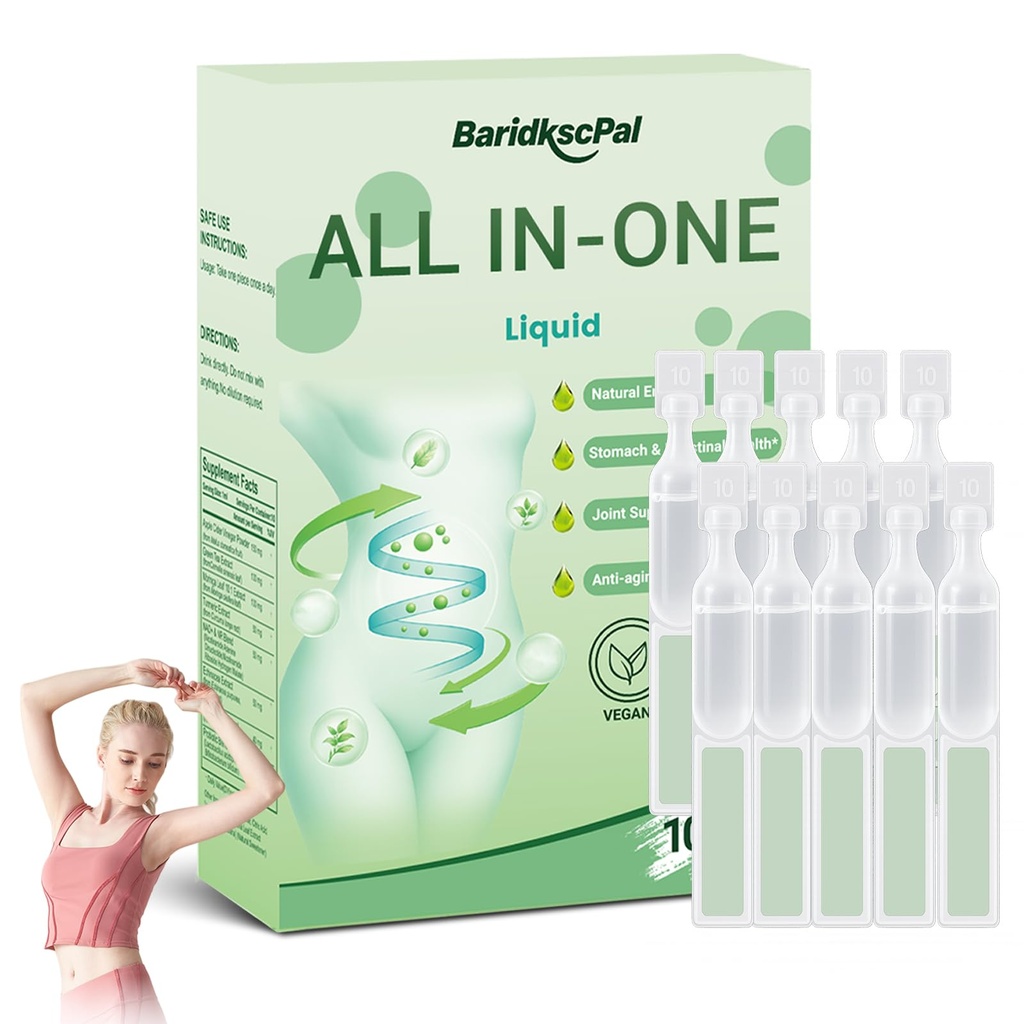 Six-en-un solution de santé liquide oral, naturel avancé de soins du corps liquides goutte, six-en-un liquide oral pour les femmes et les hommes, raffermissant la peau et le corps soins de façonnage (1 boîte)