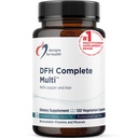 Conceptions pour la santé Multi Complete avec Cuivre + Fer - Supplément Multi Vitamine + Minéral Complet avec Folate, 1000 UI Vitamine D, Vitamines de soutien immunitaire - Multivitamine (120 Capsules)
