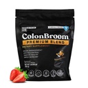 ColonBroom Premium Weight Management Supplement (Strawberry, 90 portions) - Colon Broom Psyllium Husk Fibre en poudre - Sans gluten, sans OGM Colon Cleanse for Bloating Relief & Gut Health