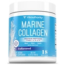Vitauthority Marine Collagen Peptides Supplément en poudre de poisson hydrolysé Collagen Peptides de poisson de 10 000mg par scoop, 9g Protéines, peau, cheveux, ongles De source durable Whitefish