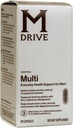 Multivitamine Mdrive pour les hommes, Multivitamine quotidienne - Immune Health Support du zinc, du sélénium, du manganèse et de la vitamine D, enzymes pour le soutien digestif, CoQ10 pour l'énergie et la vitamine K2, 90 capsules