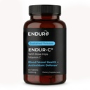 Endur ENDUR-C Vitamin C with Rose Hips, Supports Collagen Production, Antioxidant Protection & Gentle Digestion, Gluten Free, 1000mg (60 Tablets)
