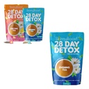 SkinnyBoost 28-Day Detox Tea Kit & Evening Detox Tea | Daytime & Nighttime Cleanse | Green Tea, Herbal Blend | Supports Digestion & Bloating Relief | Non-GMO, Vegan