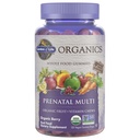 Jardin de la vie Organiques Gommies prénatales Multivitamine avec vitamine D3, B6, B12, C & Folate pour un développement foetal sain – biologique, non-OGM, sans gluten, végétalien, saveur de baies, 30 jours d'approvisionnement (paquet de 6)
