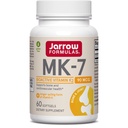 Formules de Jarrow MK-7 90 mcg - Forme bioactive des portions de vitamine K2-60 (Softgels) - pour la santé osseuse et cardiovasculaire - Vitamine K2 MK-7 Complément alimentaire - Sans gluten