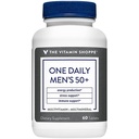 La vitamine Shoppe une fois par jour pour les hommes 50+ Multivitamine (60 comprimés)