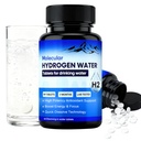 Molecular Hydrogen Water Tablets | Magnesium Pills H2 Hydrogen Supplement for Hydration & Electrolyte Balance | Supports Daily Vitality and Focus | 60 Tablets(1PCS)