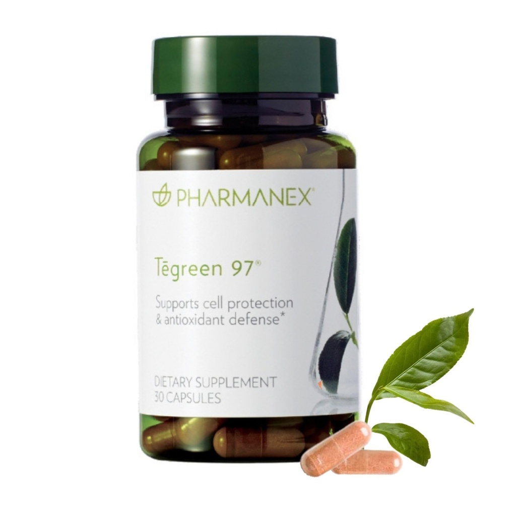 Nu Skin Pharmanex Tea Extract Capsules Premium Green, puissant antioxydant et booster métabolique avec enzymes digestives, essentielles pour un mode de vie sain