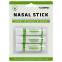 Bâton nasal, Inhalateur de vapeur d'huile essentielle, Ingrédients naturels, Respirez librement,Boostes d'humeur, Inhalateur nasal portable sur le trajet pour adultes, 4Pack(Mint, Lavande, Thé vert, Café) (Thé vert)