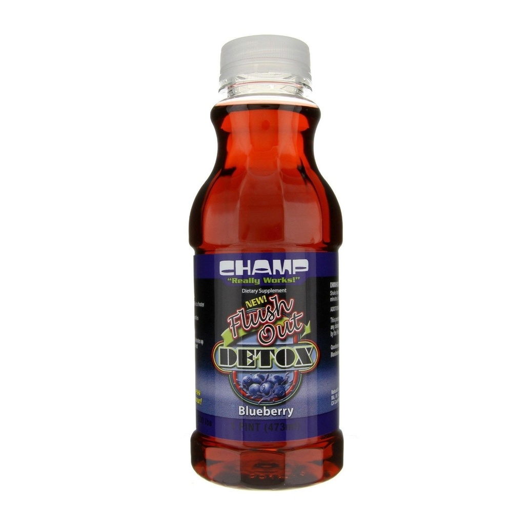 Champ Flush Out Detox Drink - Blueberry by Champ