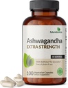Futurebiotics Ashwagandha Extra Strength Stress & Mood Support avec BioPerine - Formule non OGM, 100 capsules végétariennes