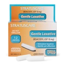 Bisacodyl Laxative Suppositories 10mg pour le soulagement de la constipation pour les adultes, suppositoire à action rapide, 12 comte