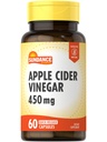 Sundance Apple Cider Vinegar Capsules | 450mg | 60 Count | Non-GMO and Gluten Free Supplement