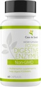 Casa de Sante FODMAP Digestive Enzymes, No High Inulin, Keto Carnivore Intolerance Support, 18 Multi Enzyme Amylase Bromelain Lipase Lactase Protease Papain Alpha galactosidase, More - No GMO