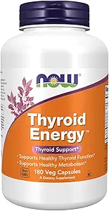 MAINTENANT Aliments Gélules thyroid Energy (180 capsules, boîte de 2)