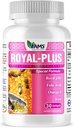 America Medic & Science Royal-Plus (30 softgels) | Royal Jelly Prenatal Vitamins for Women | Iron Supplements with Fish Oil Omega-3 Fatty Acids and Folic Acid | Vital Nutrients for Pregnancy