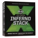PMD Sports Six semaines Inferno Stack - Fat Burner maximum de résistance et CLA Omega gras acide pour perdre la graisse rapide et augmenter les tons musculaires - Arsenal X Inferno/120 gels liquides, Omega coupe Elite/180 Softgels