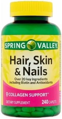 Hair, Skin and Nails Vitamins, 240 Count Caplets