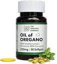 THE OREGANO COMPANY- Oil of Oregano | 90 Softgels, Natural Carvacrol, Edible Food Grade, Aceite De Oregano, Potency, Capsules, Wild Mediterranean Oregano Oil GelCaps Extract,Wild Supplements