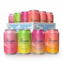 Magnésium et boisson adaptogène, Boissons de relaxation, 12 once (Paquet de variétés, 12 Pack)