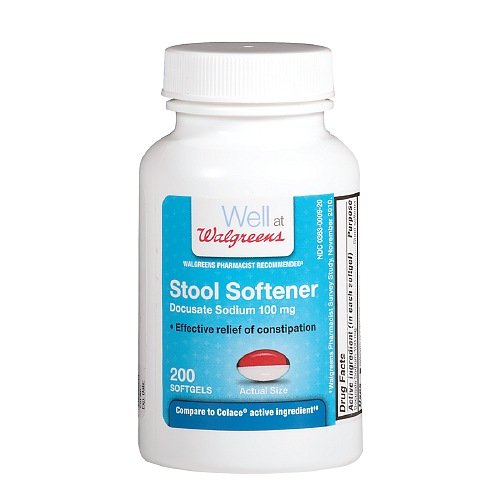 Walgreens Stool Softener Softgels 200 ea