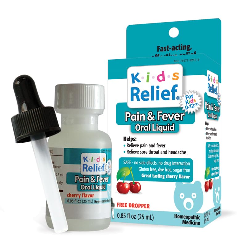 Kids Relief Pain & Fever Oral Liquid for Kids 0-12 Years