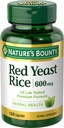 Pilules de riz rouge de levure de la nature et supplément de santé à base de plantes, additif alimentaire, 600mg, 120 capsules