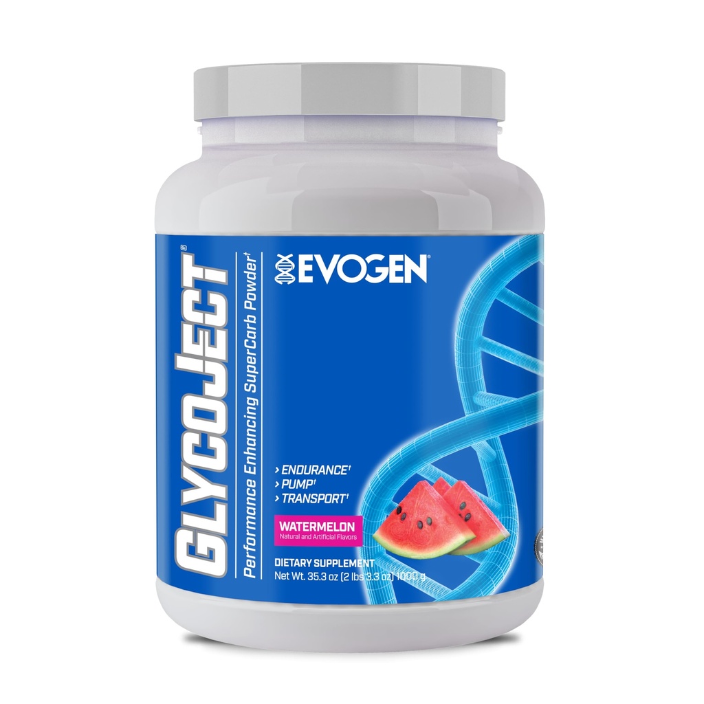 Evogen GlycoJect - Karbolyn Super Carb Powder | Rapid Absorption for PreWorkout | Carbohydrate Powder for Endurance | Intra Workout Carbs Powder for Men & Women | Watermelon | 37 Servings