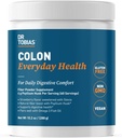 Dr Tobias Colon Everyday Health - Gut Health for Women & Men - Psyllium Fibre en poudre avec 4g Psyllium Husk Poudre par portion, végétalien, sans gluten, sans OGM, saveur de fraise, 60 portions