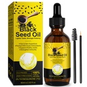 Black Seed Oil - 100% Pure Unrefined, Natural Organic Cold Pressed Black Seed Oil with 2% TQ and a Dynamic Harmony of Omegas 3, 6, 9 Antioxidant, Immune Boost, Joints, Skin & Hair 2.02 Fl Oz (1 Pack)