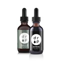 Suppléments de goutte Minéraux traces organiques gouttes d'électrolyte et de vitamine D3+K2 gouttes ensemble
