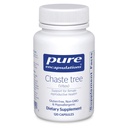 Pure Encapsulations Chaste Tree (Vitex) - Soutient la régularité du cycle menstruel - pour le confort du sein* - Supplément pour femmes - Soutien de l'équilibre hormonal - Non-OGM & Vegan - 120 capsules