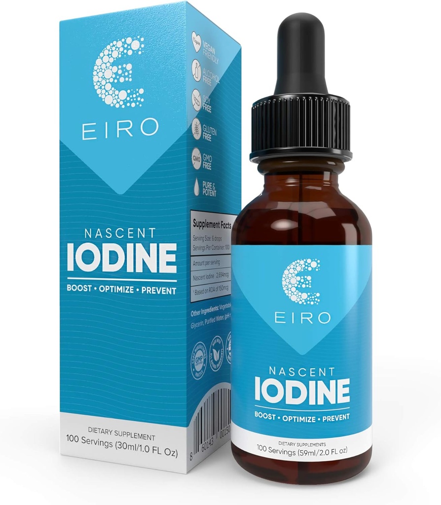 EIRO Nascent Iodine gouttes d'absorption supérieure