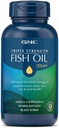GNC Triple Strength Fish Oil Mini Omega 3 Supplément, 1000mg EPA et DHA, soutient le cœur, le cerveau, la peau, les yeux et la santé articulaire, 60 Mini Softgels
