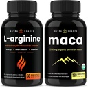 NutraChamps Capsules L-Arginine et Maca Capsules 2 Pack