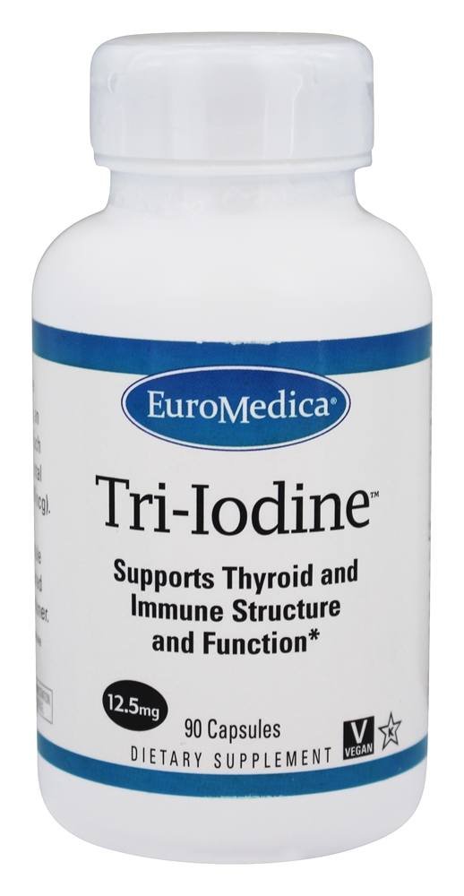 Euromedica Tri-Iodine 12.5 mg 90 caps